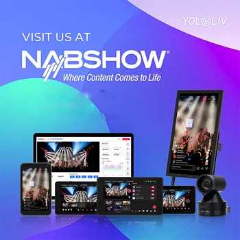 YOLOLIVE Live Streaming Video Switcher All-in-one Machine Broadcasting Machine With Built-In Massive Touchscreen detail image