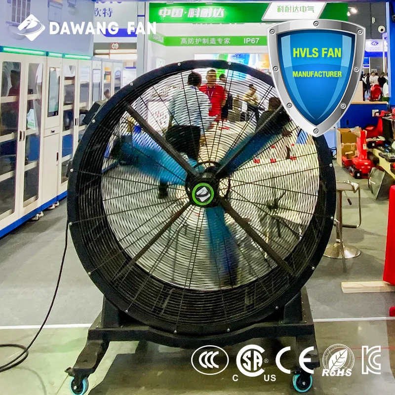 DAWANG FAN Ventilatore industriale da appoggio commerciale ad alto risparmio energetico e di alta qualità