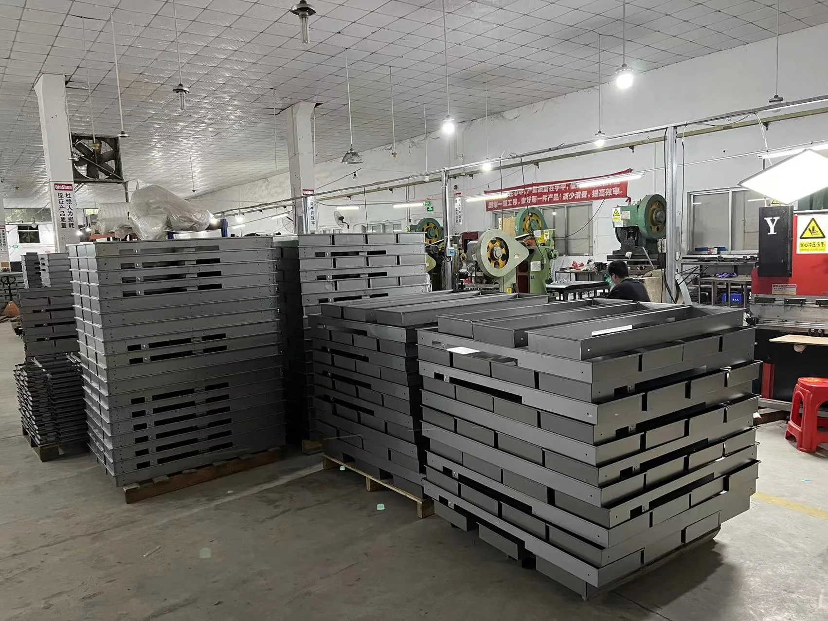 4x18w Office Light 2x2 Fluorescent Troffer Light 600x600mm Led Lighting Fixtures