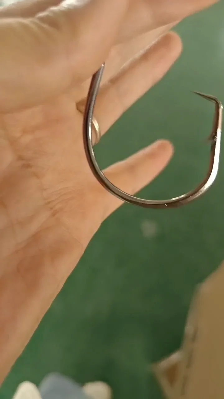 Palmer 7384 18/0 Crank Hook Highcarbon Carp Fishing Circle Hooks