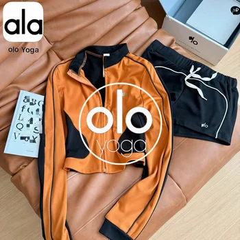 Fitness Solid Activewear High Quality New Breathable Set Women's Sports Workout Yoga designer AL Sportswear