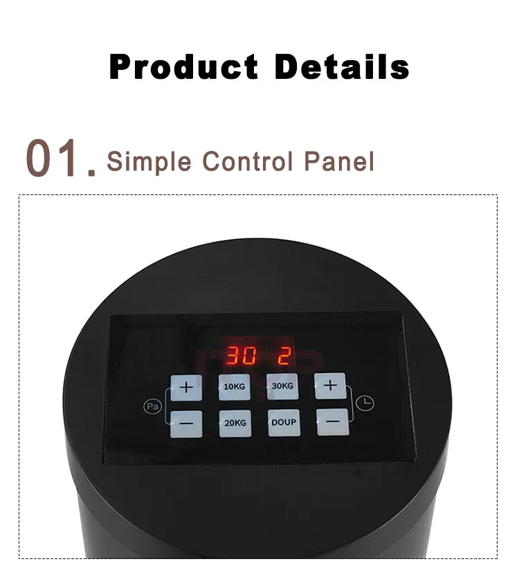 Itop Automatic Coffee Tamper 58mm Electric Tamper Machine Aluminum Electric Coffee Powder Press