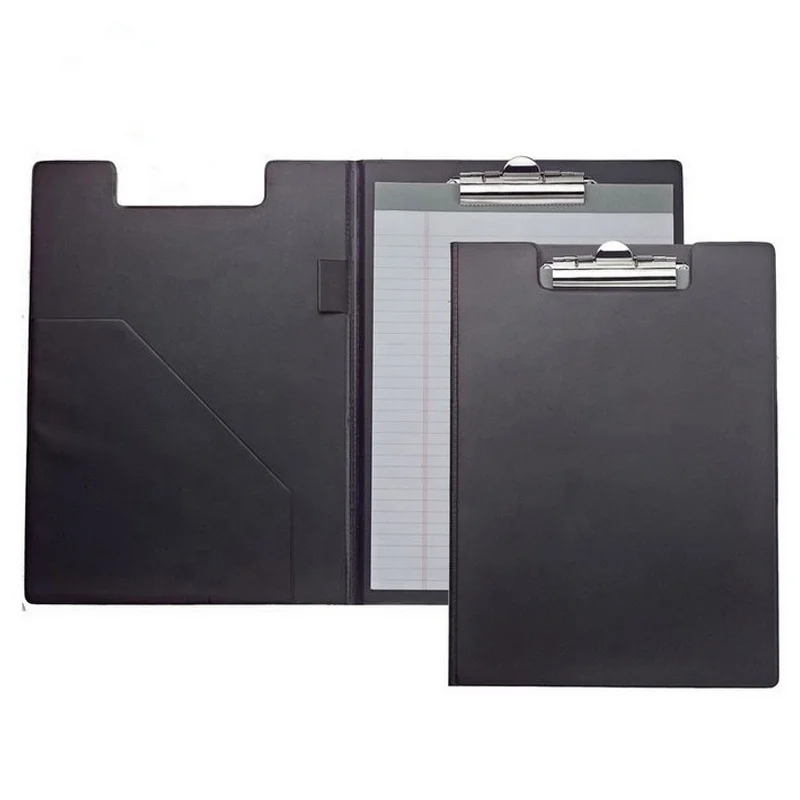 Customizable Cover and Logo Clipboard Folder A4 Size Thickness PP or Pvc Plastic Storage Collapsible Clipboard