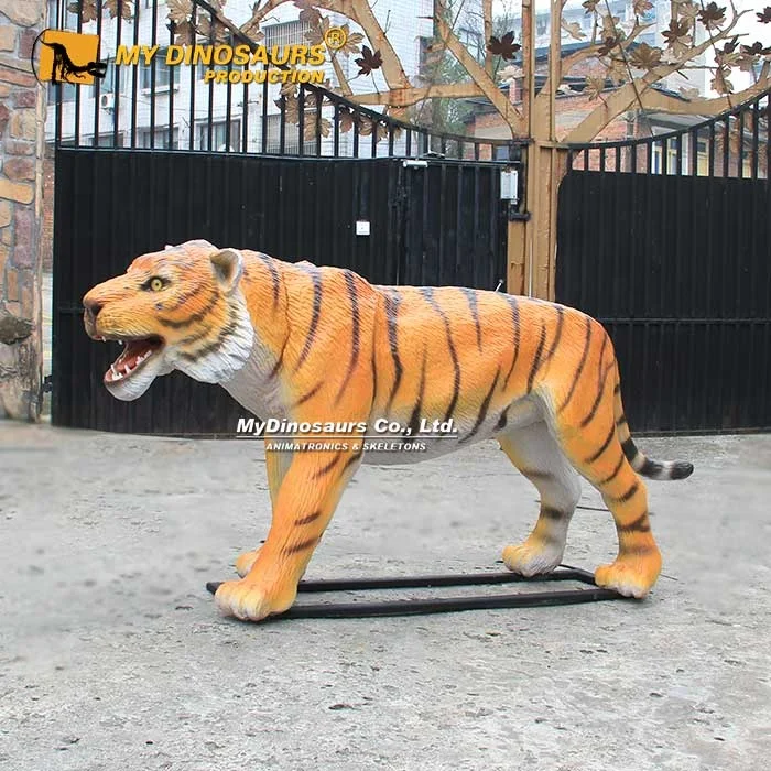 V Names White tiger Custom Realistic Animal Sculpture Giant Animal Model
