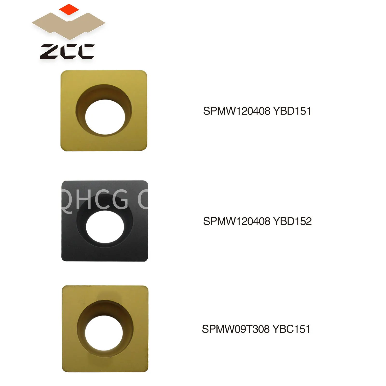 ZCC SPMW YBD152 Carbide Inserts - Precision CNC Tools