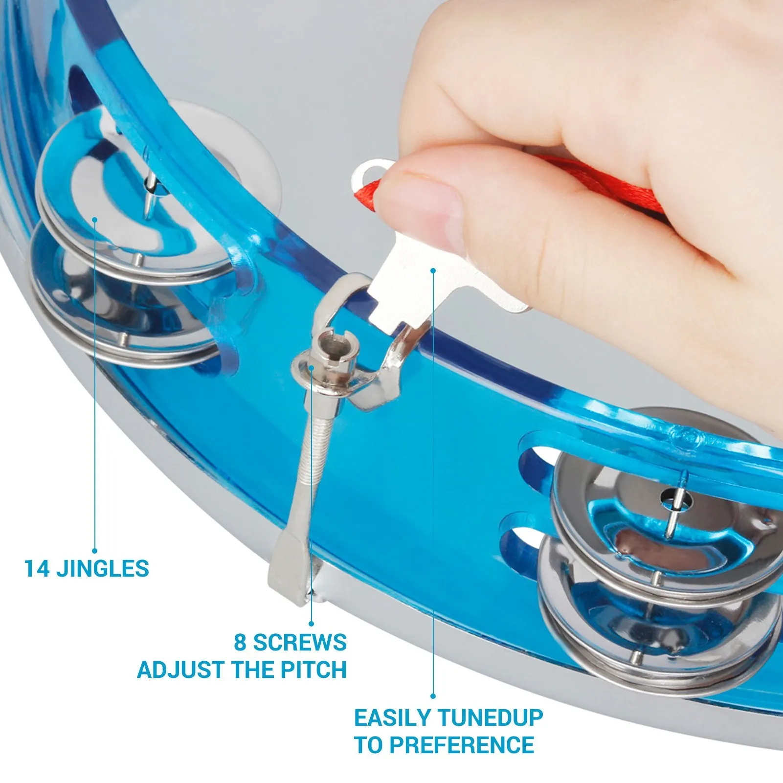 Tampoline Instrument Customized Tambourine Percussion Musical Instruments Hand Drum ...