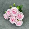 Poudre d'eau de rose ronde à 7 têtes