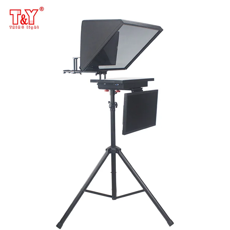 Broadcasting Tele Prompter Equipment LCD Talented Monitor Teleprompter for Studio Professional Teleprom Z20D