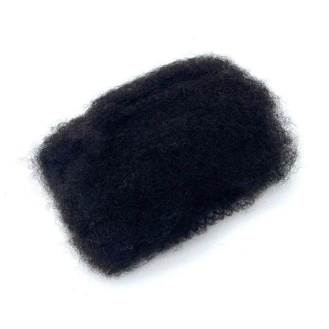 KAMA Wholesale 100% Natural Brazilian Remy Human Hair Crochet Afro Kinkys Bulk Braiding Hair Extensions Micro Twists