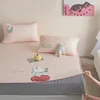 PE Appliqué Embroidery - Tomato Fairy Rabbit - Fitted Sheet