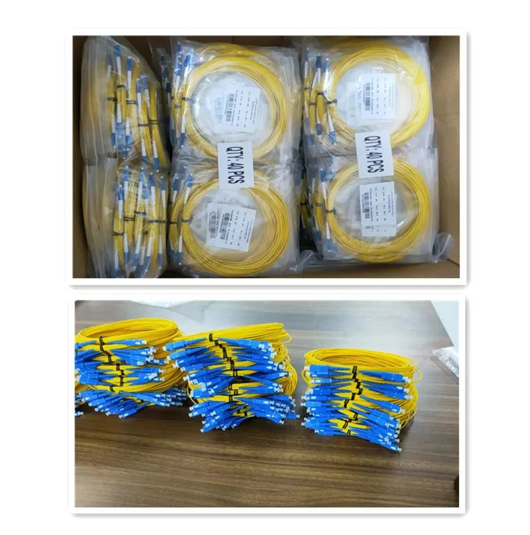 Cs Upc -lc Upc Uniboot Duplex 9/125 Singlemode Fiber Optic Patch Cable ...