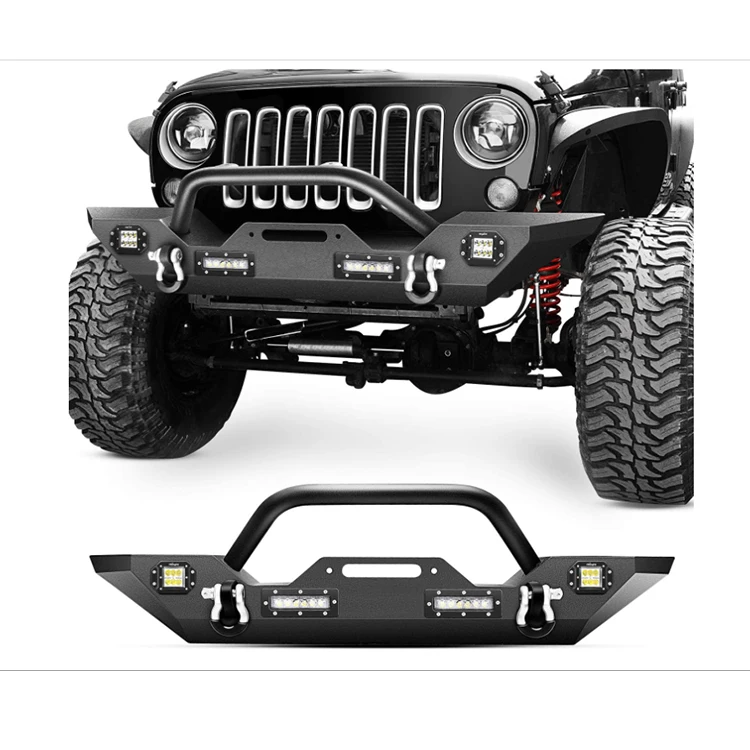Cz Front Bumper Compatible For 2007 - 2017 For Jeep Wrangler Jk/jku 2018  -2022 Jl/jlu ... - Buy For Front Bumper Compatible For 2007 - 2017,For Jeep  Wrangler Front Bumper,For Front Bumper Product on 