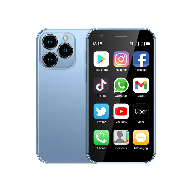 SOYES XS16 Big Battery Android 4G Mobile Phone Dual SIM Mini Smartphone