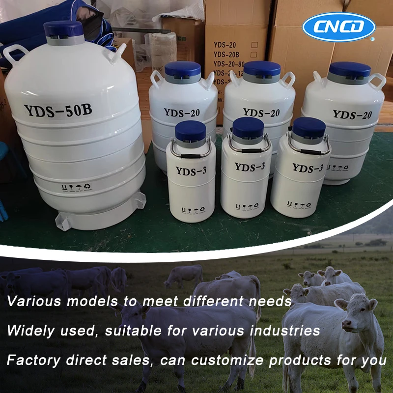Cryogenic Liquid Nitrogen Transport Semen Storage Tank Container Price
