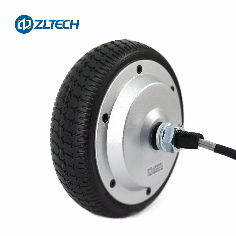 ZLTECH 6.5インチ350W6N.mブラシレスdc 24V IP65ラバータイヤ