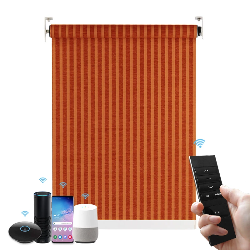 Wintom Factory Elektrisches Verdunkelung Fenster Smart Automatic Auto Automation Motorisierte Jalousien Google Rollläden