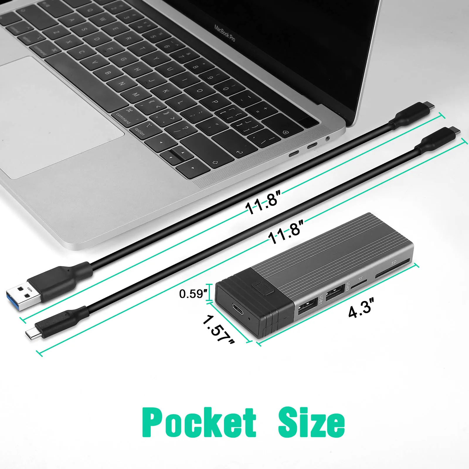 Корпус Ssd алюминиевый сплав Xfanic Nvme M.2 корпус с поддержкой 2230 2242 2260