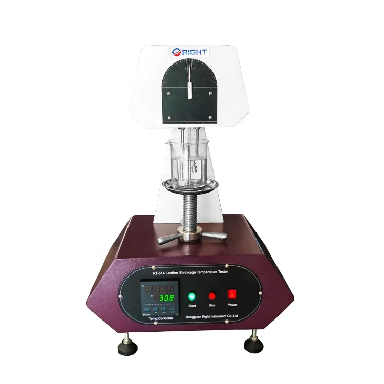 China ISO 3380 Digital Leather Shrinkage Temperature Tester