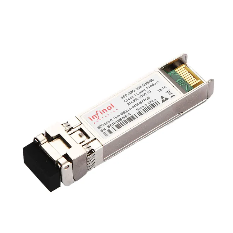 Compatible Ds-sfp-fc32g-sw Module Optical Transceiver 32g Sfp28 850nm 0 ...
