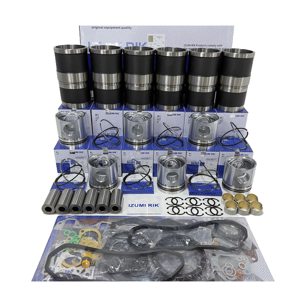 IZUMI RIK D6D D6E D7D Overhaul Rebuild Kit with Overhaul Kit for Volvo Engine Repair Kit