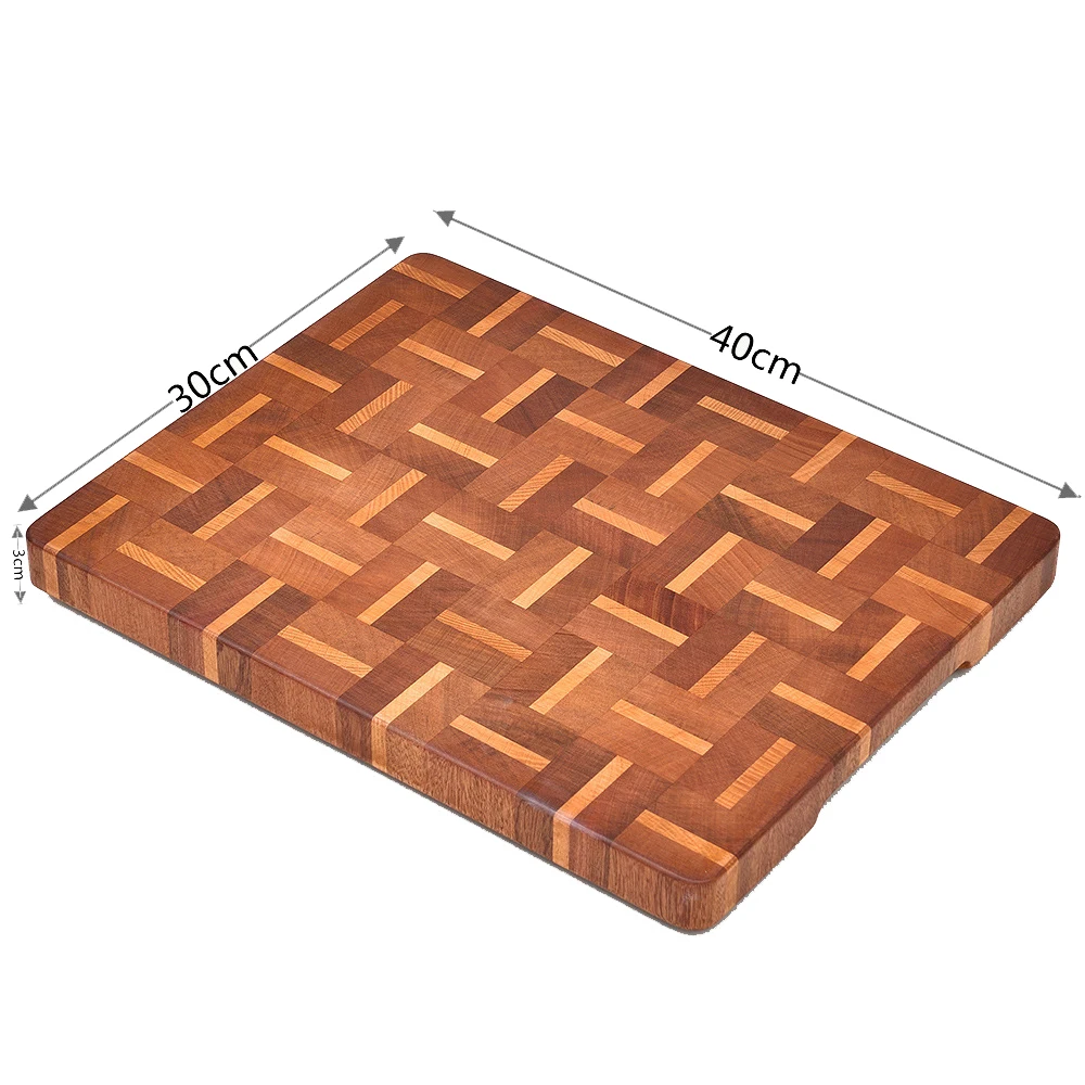 Wholesale Multifunction Acacia Solid Wood Engraved Butcher Chopping Blocks Schneidebrett Kitchen