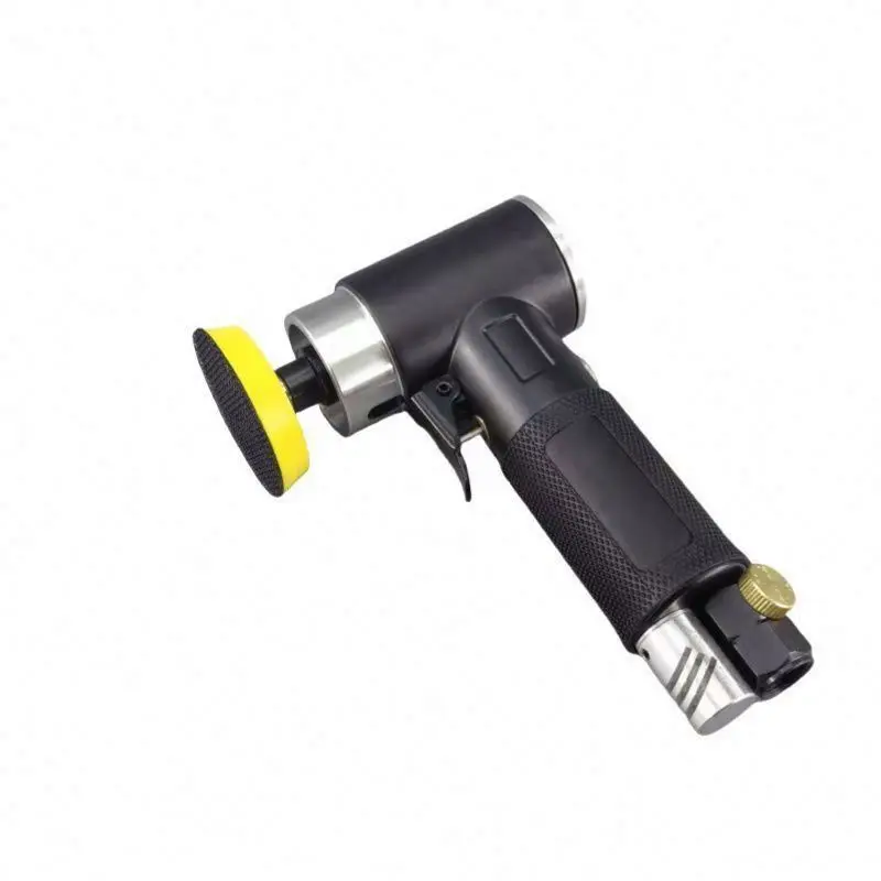 TEBAK Mini Sander Machine for Wood Pneumatic Orbital Sander Orbital Mini Polisher Plane Sander for Grinding Polishing Sanding