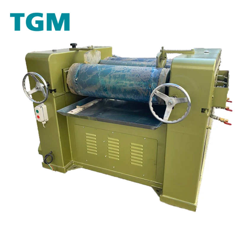 Chemical Grinder Three Roll Mill for Thick Paste Ink Rubber Grinding machine