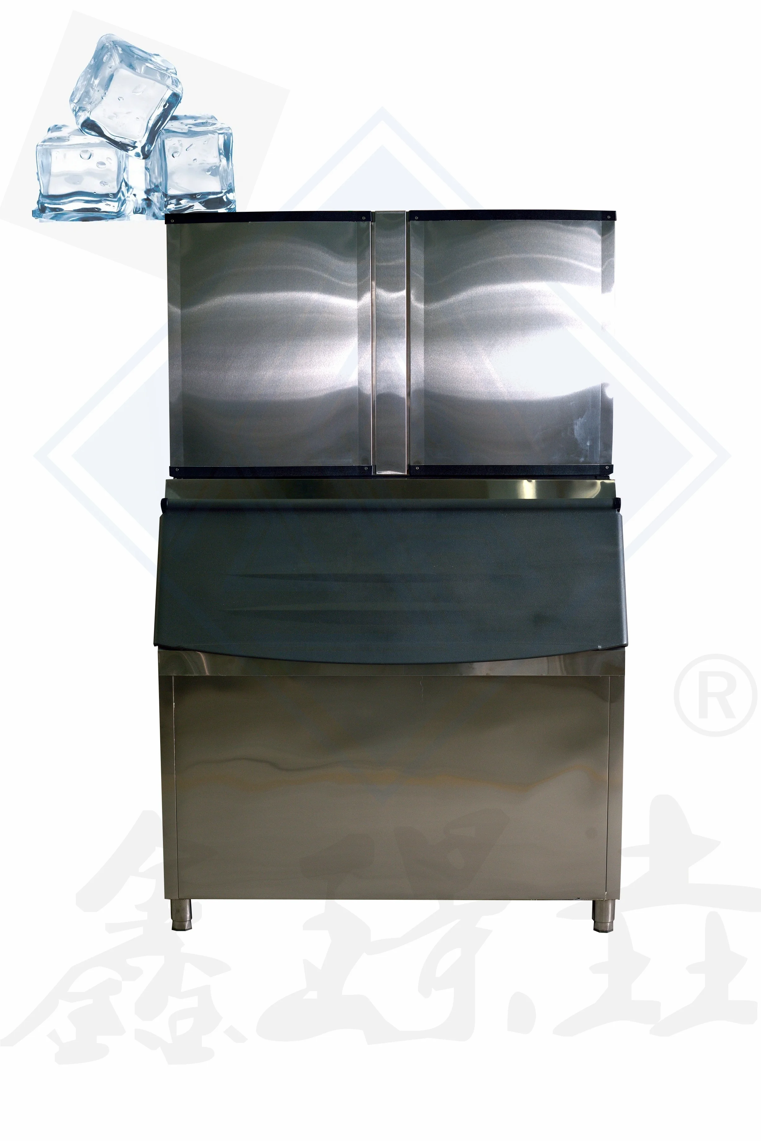 Industrial Ice Cube Making Machine Ice Cube Machine 700kg Ice Cube Machine