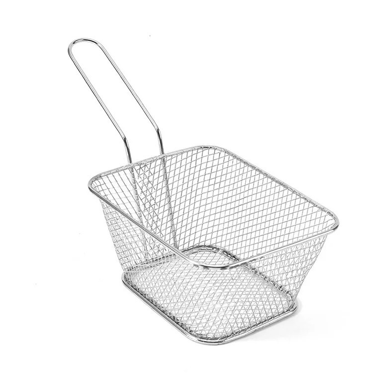 Заводская поставка металлическая корзина для картофеля фри высокого качества слива