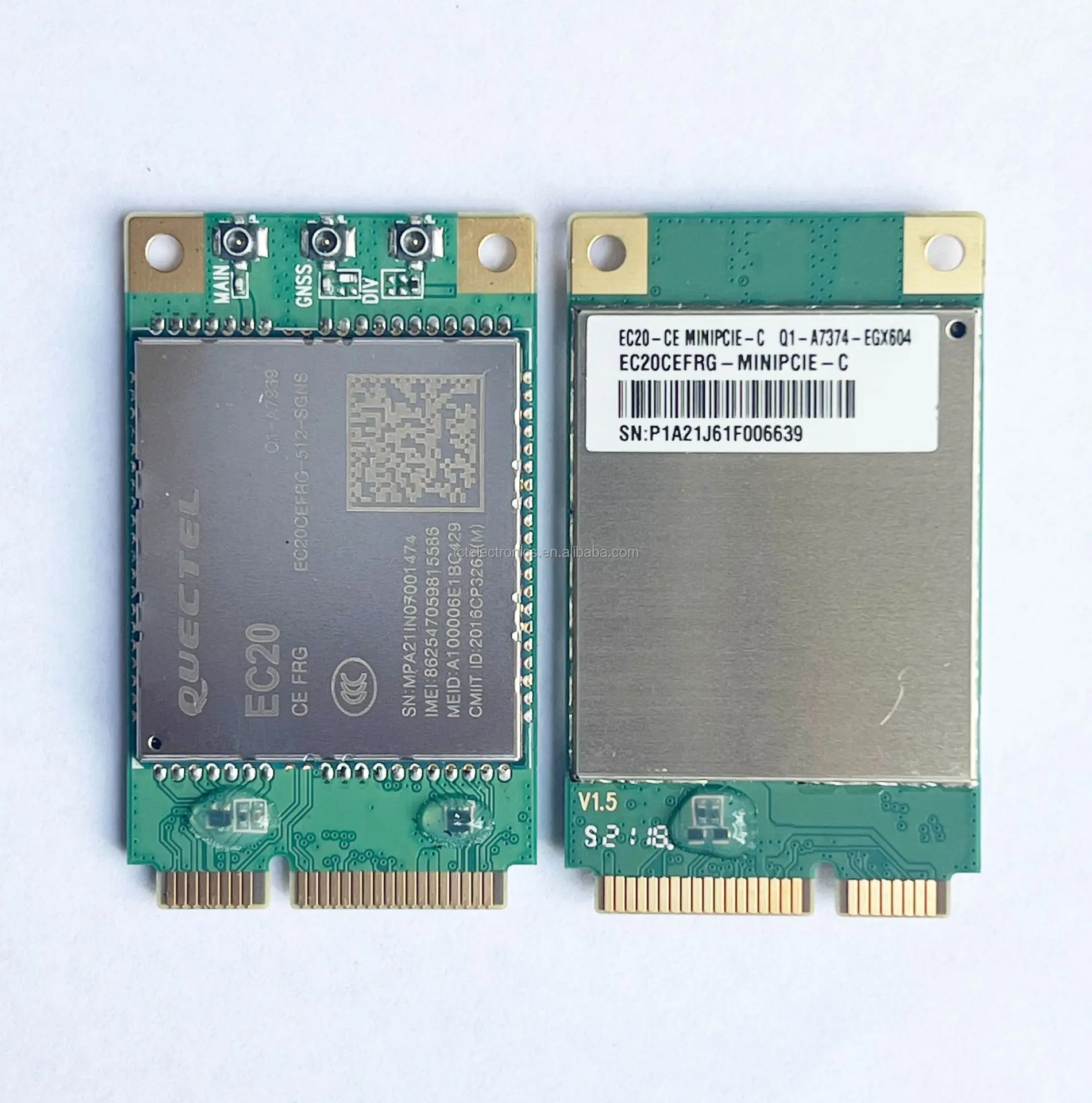 QUECTEL EC20CE FRG PCIe-C イーサネットモジュール DFOTA/VoLTE -30