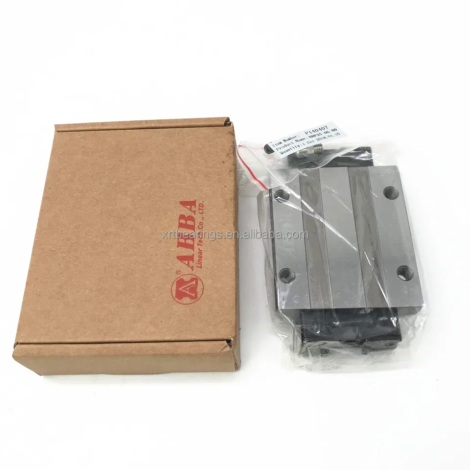 Original ABBA Linear Block Guide Rail Slider BRH15B BRH20B BRH25B ...