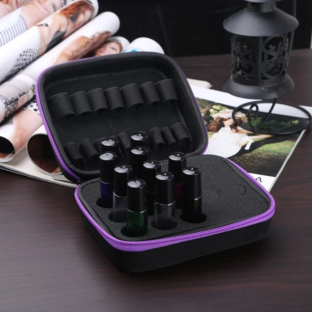 Portable EVA Essential Oil Bag Essential Oil Storage Bag Nail Polish Organizer Organizer Tote Bag
