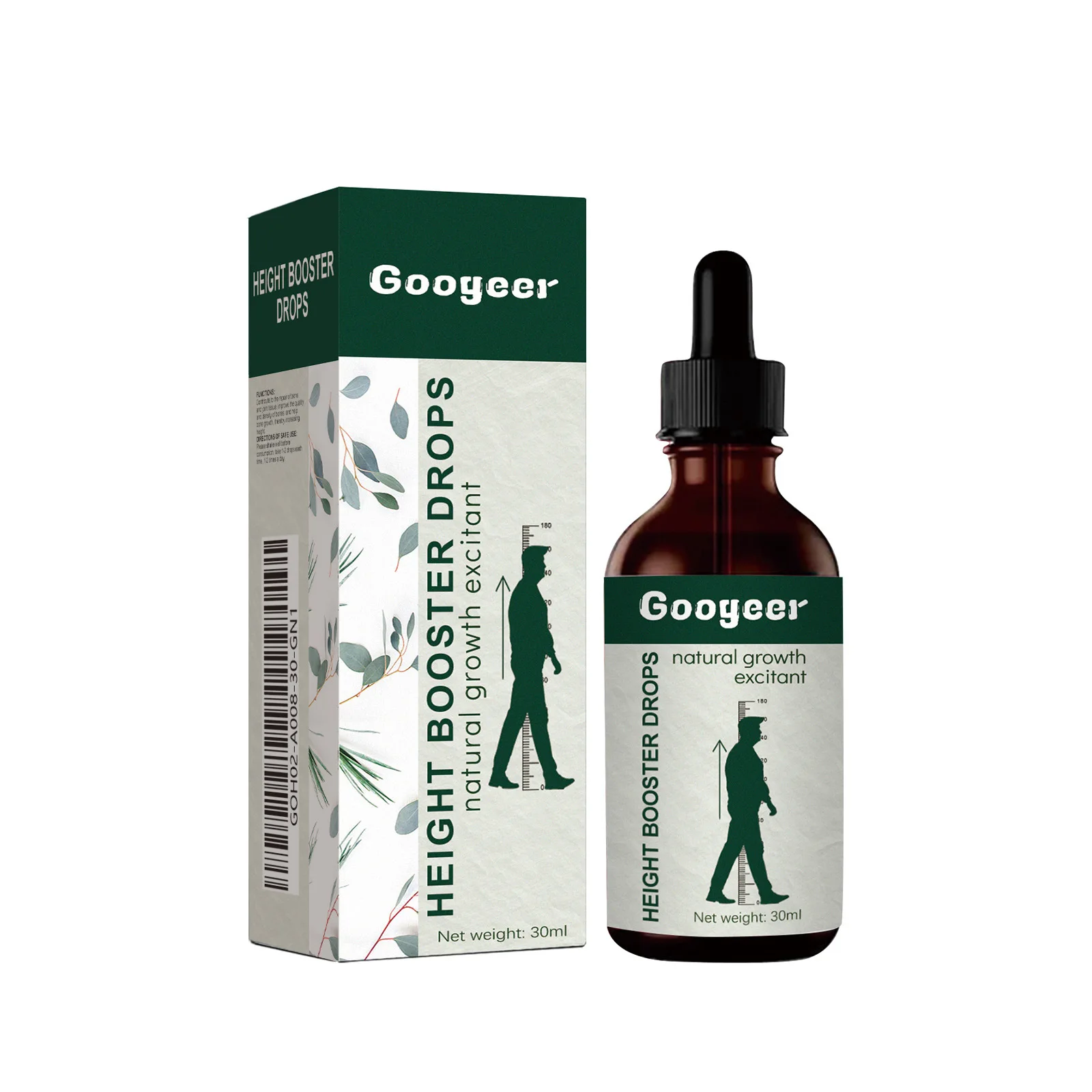 Essential Oil for Height Increase and Bone Growth Whitening Foot Soothing Herbal Massage Oil