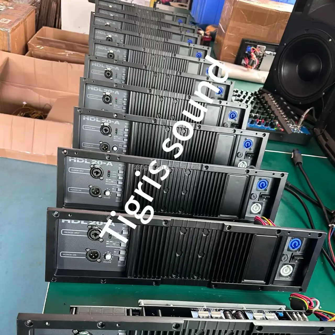 Line Array Speaker Power Amplifier for Hdl 20a Sound System pa HDL 20-A Amp  Mould Power Audio Amplifier