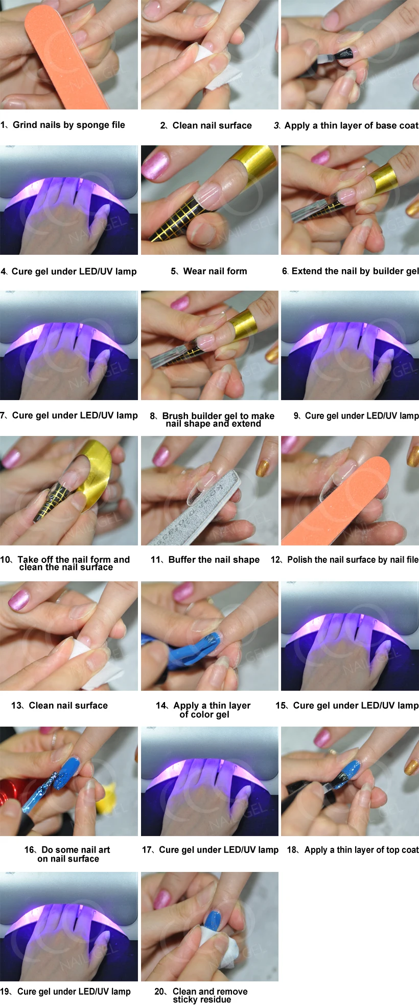 builder gel Instruction