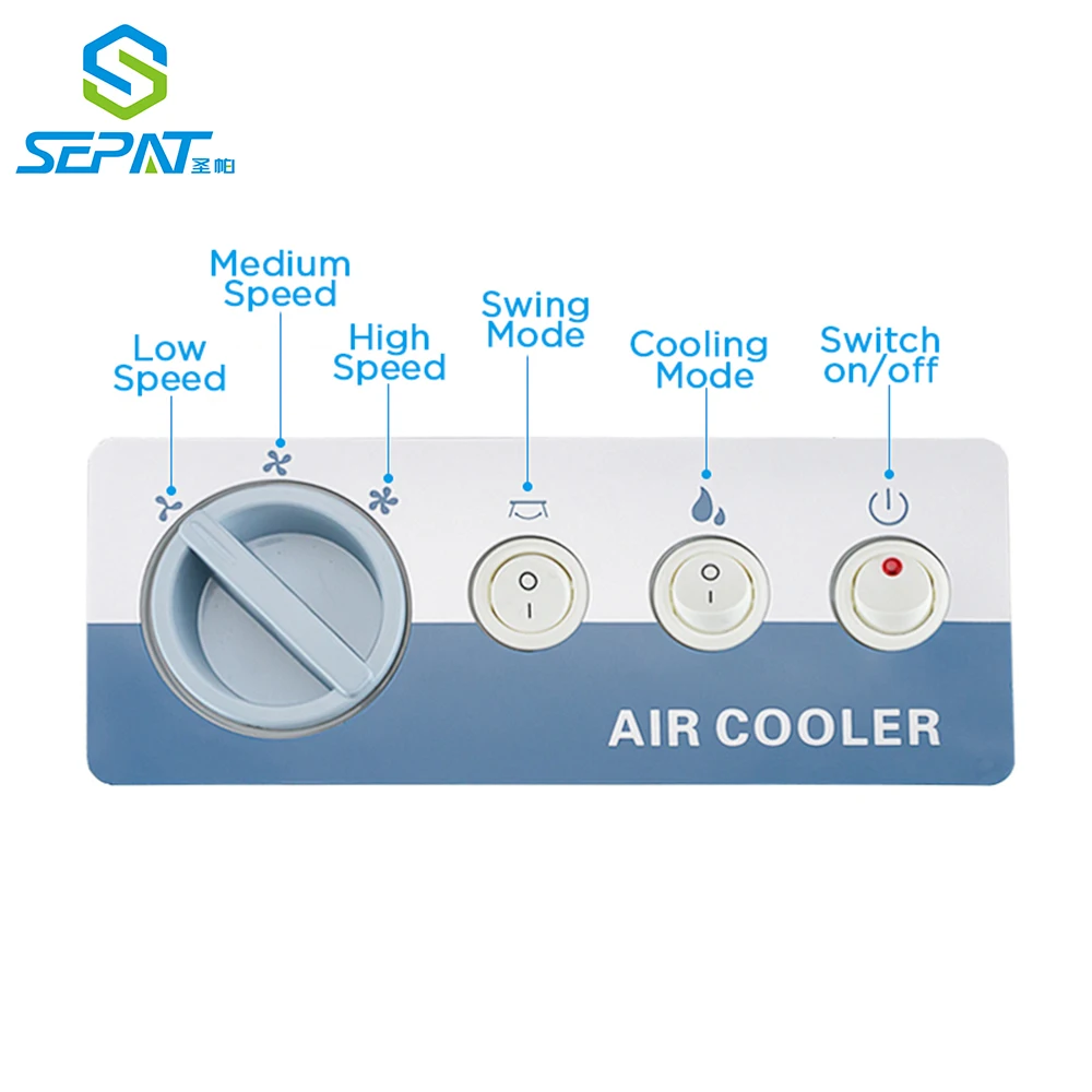 SF-20T горячие продажи постоять персональный водный Испарительный воздушный охладитель вентилятора для дома
