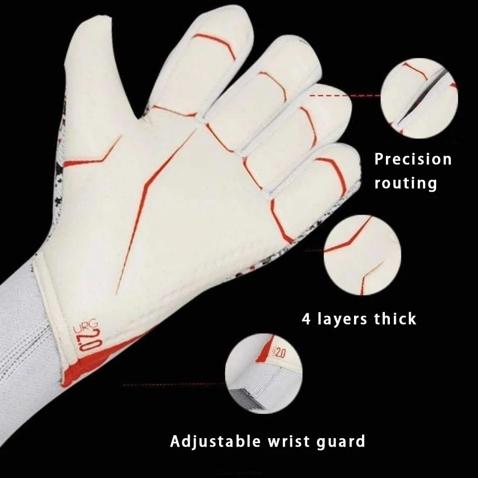 Best Quality Customize Design Logo Professional Other Sports Glove Latex Gk Football Soccer Goalkeeper Gloves