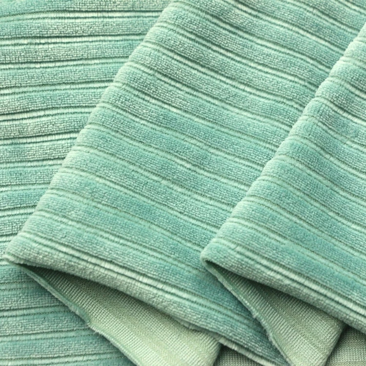 Corduroy Velvet Velour Fabric Knit Weft Polyester Spandex Stretch 7x2 Drop ...
