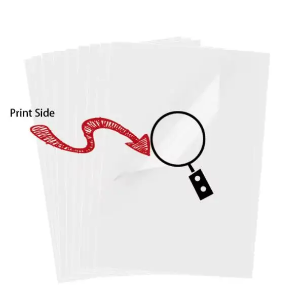 A4 Size Premium Clear Waterslide Decal Transfer Paper For Inkjet ...