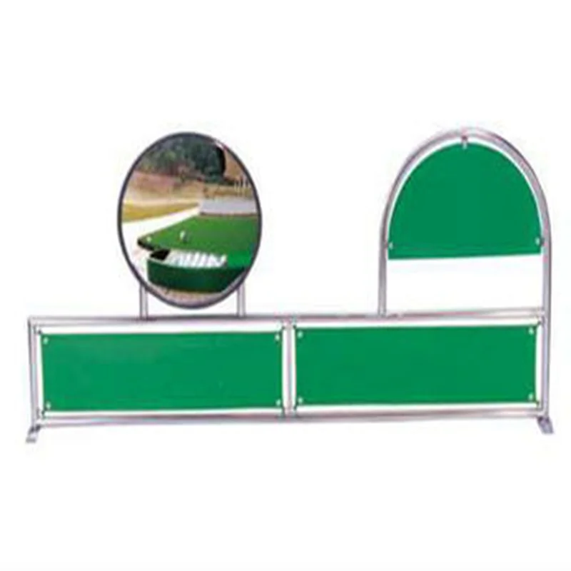 Golf Driving Range Equipment Golf Bay Divider Stainless Steel & Canvas