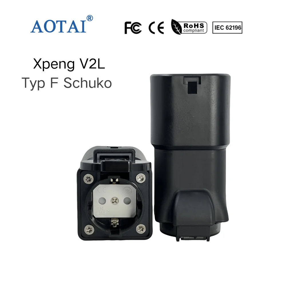 Adaptateur AOTAI Véhicule vers Charge V2L Courant Alternatif 230 V pour Voiture Électrique Xpeng