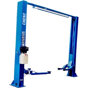 4000kg  Gantry elevator 2 post car lifter with Manual unlock two poles car crane  with 1 year warranty