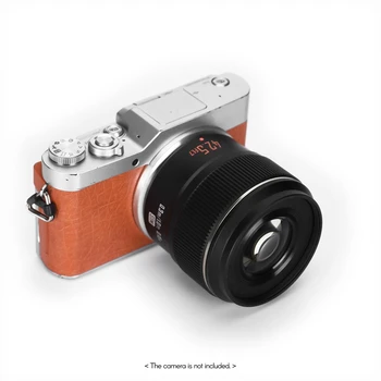 YN42.5mm F1.7M II M4/3 42.5mm Fixed Focus Camera Lens F1.7 Large Aperture Focus Motor Auto Focus for Mirrorless Camera detail image