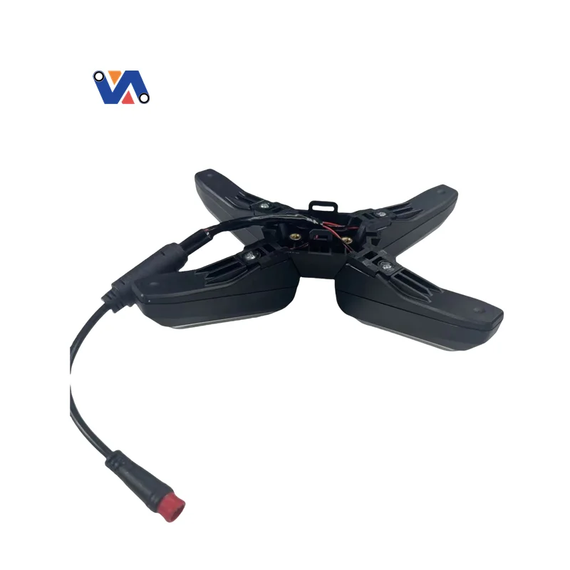 zt3 pro electric scooter 4w super bright  x shaped safety light-5