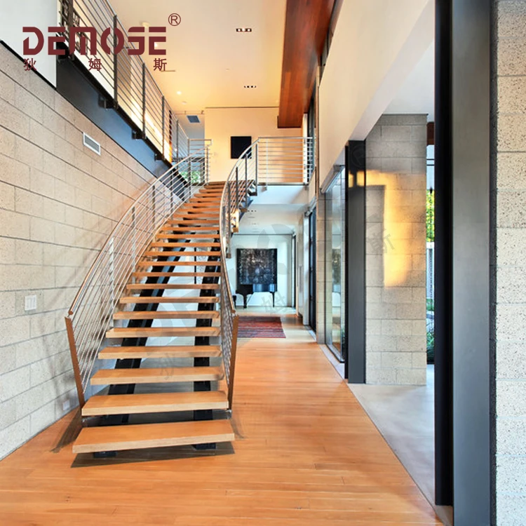 Сборная компактная Маленькая деревянная лестница в стиле лофт