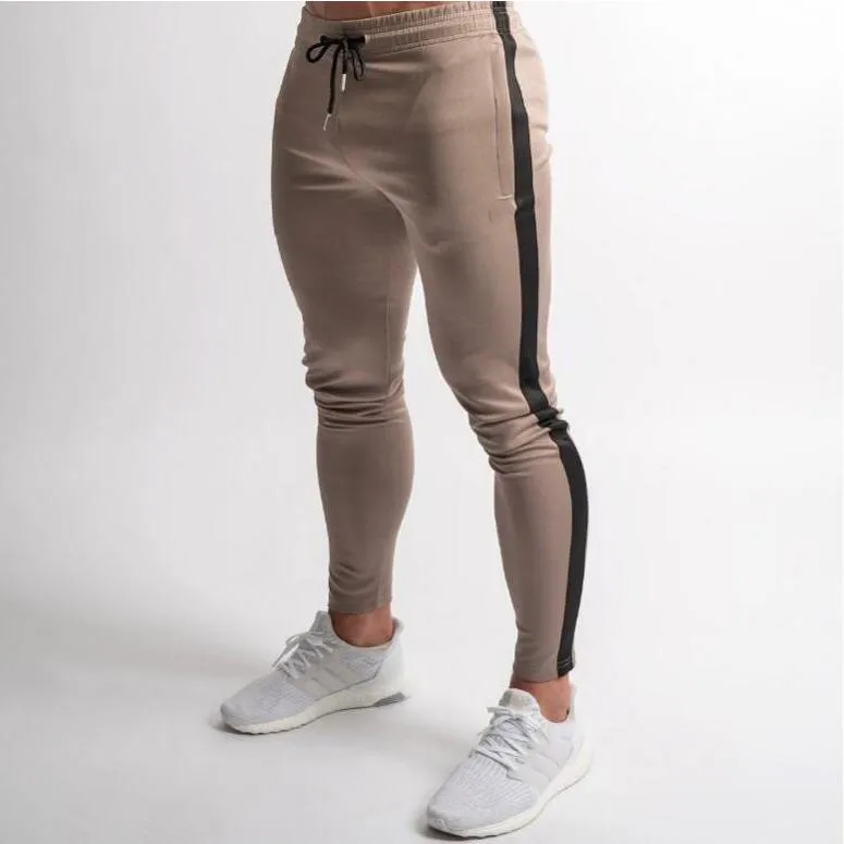 Custom Logo Plus Size Cotton Trouser Mens Track Pants Jogger Gym Sweat ...