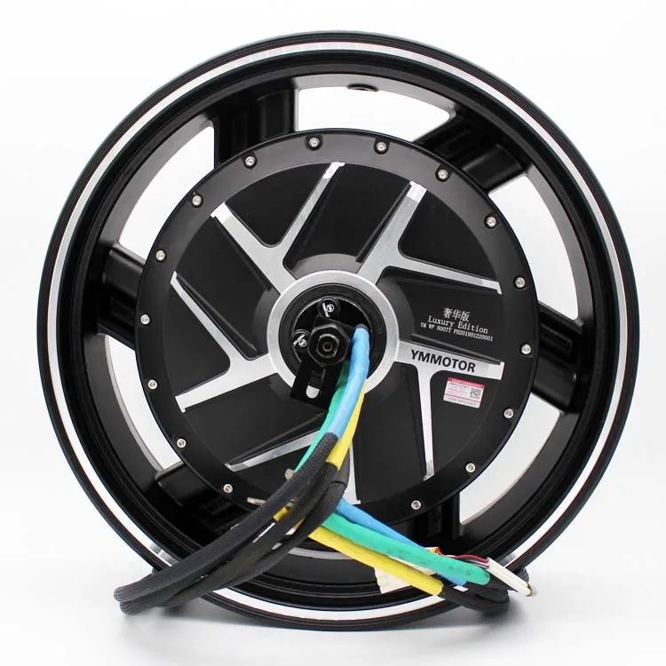 Ymmotor 17inch 72v 8000w/10kw Bldc Wheel Hub Motor For Electric