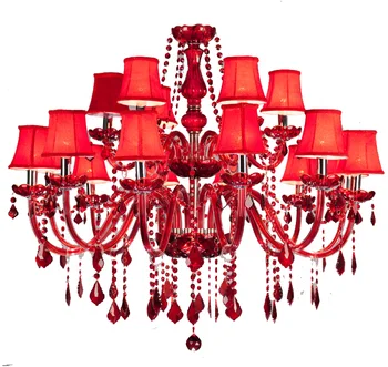European classic home bedroom living room E14 candles maria theresa crystal chandelier