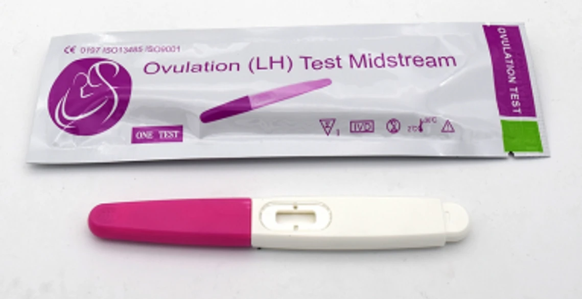 Medical Disposable 1 Step Quick Check 5.5mm LH Ovulation Test Midstream (Urine)  LH manufacture