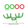 Green snowflake deer antlers